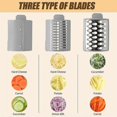 thumbnail image 4 of Electric Cheese Grater,multifunctional Electric Slicer,vegetable Slicer, Salad Maker,food Processor, 4 of 5