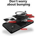 thumbnail image 3 of Case for Samsung Galaxy A71 5G,Military Grade Flashing [Built-in Kickstand] Magnetic Rotate Ring Holder Heavy Duty TPU+PC Shockproof Protect Phone Case for Samsung Galaxy A71 5G (Black), 3 of 11
