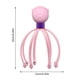 thumbnail image 4 of Minnieouse Masajeador de cabeza Alivio del dolor de cabeza con bolas de acero Relajación del estrés de la cabeza masajeadores Rosado, 4 of 6