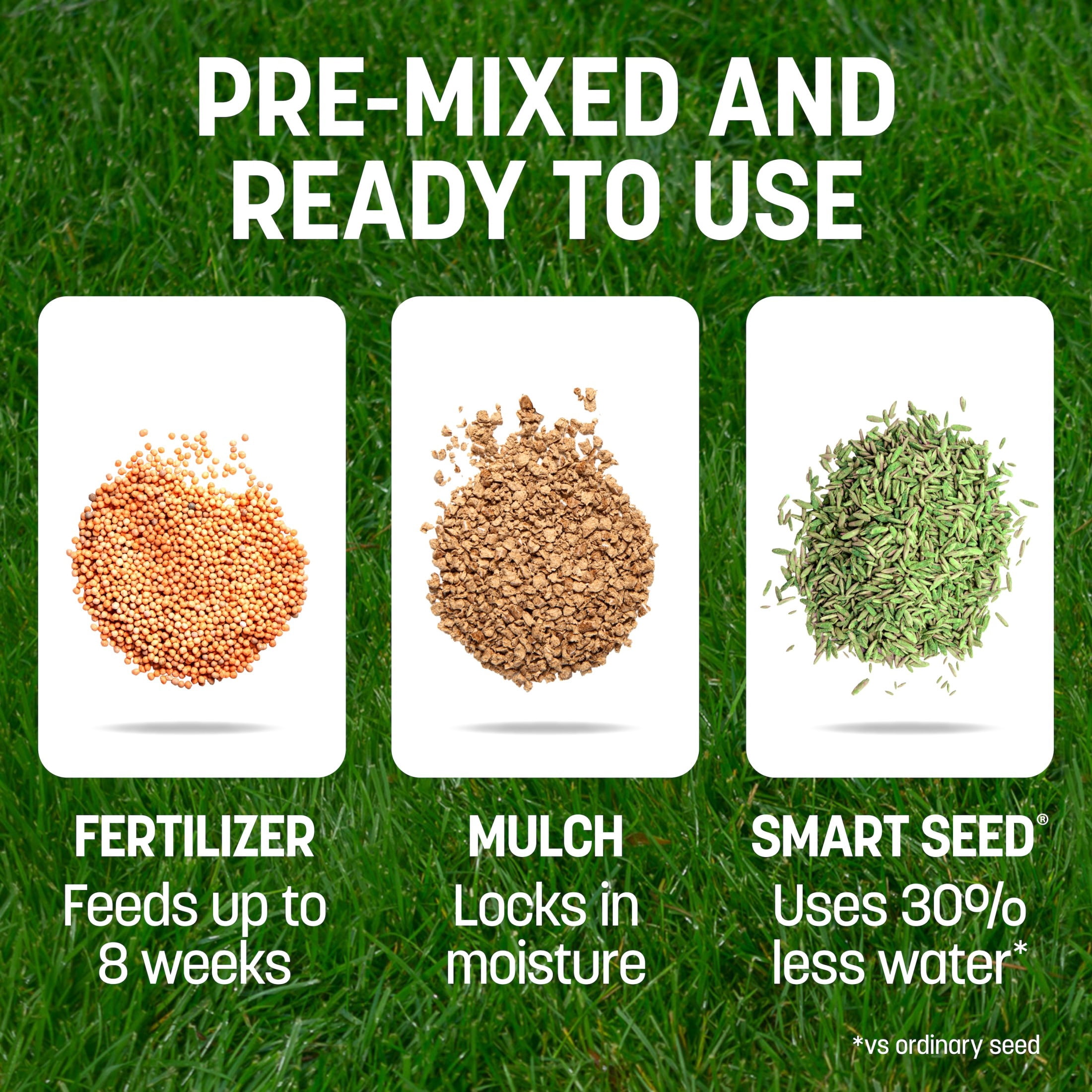 Pennington Smart Patch Sun and Shade Grass Seed Mix, for Sun to Partial Shade, 20 lb. New Bag