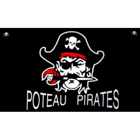 3x5 Jolly Roger Pirate Poteau Pirates Flag 3'x5' Banner Brass Grommets