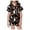 1-167Black441, variant on MEZZALL Kids Halloween Pumpkin Pattern PJs Set Lapel Collar Short Sleeve Shirt Tops Elastic Waist Shorts Girls Nightwear Trendy Pajamas Sets