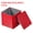 Red, variant on Uxcell Square Tin Box, Metal Storage Tin Box Portable Storage Container with Lid for Tea Candy Treats Gifts Favors Green