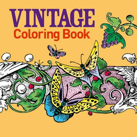 Download Vintage Adult Coloring Book - Walmart.com
