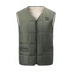 thumbnail image 4 of Ceisia Men's Solid Color Sleeveless Hooded Jacket Warm Casual Gift Outerwear for Layered Wear, 4 of 9
