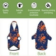 thumbnail image 5 of Bingfone Octopus Dog Clothes Hoodie, Pet Winter Coat,Puppy Sweatshirts For Small Dogs Boy Girl,Suitable For All Breeds-X-Large, 5 of 8