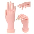 thumbnail image 1 of Mano de práctica Difenni Soft Touch flexible para manicura, 1 of 7