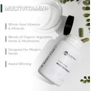 Nutritional Roots Multivitamin Plantbased 90 Vegetarian Capsules