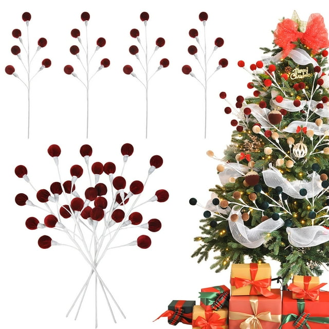 BKER Festive Candy For – Gorgeous Faux Floral Inserts & To Your Holiday !