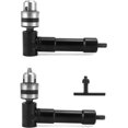 thumbnail image 2 of 90 Degree Right Angle Drill Attachment Adapter with 8mm Hex Compatibility for Power and Hand Drills, 2 of 7