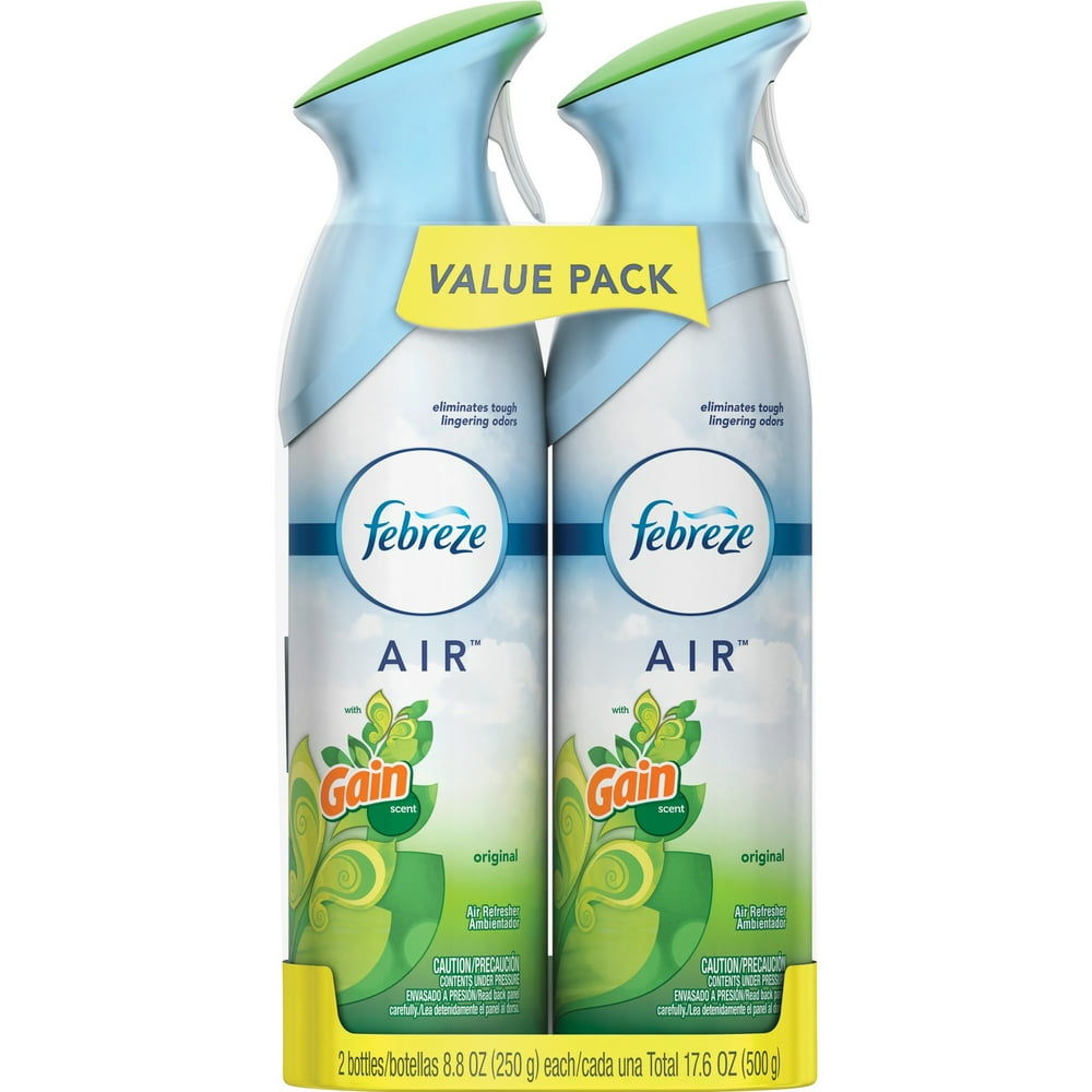Febreze, PGC97810CT, Air Freshener Spray, 12 / Carton, Blue/Green