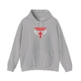 thumbnail image 3 of God Will Give His Angels Charge Over You Men’s Unisex Heavy Blend™ Hooded Sweatshirt, 3 of 10