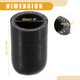 thumbnail image 4 of 1 tapón de extremo de manguera de vacío de admisión de tapa de refrigerante de silicona universal de 30 mm de diámetro interior de 1,18 pulgadas - Coche para puerto de agua de vacío de derivación del calentador de refrigerante - Silicona negra Unique Bargains Tapa de manguera de silicona, 4 of 6