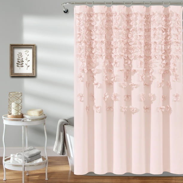 Lucia Shower Curtain Blush 72X72