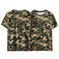 thumbnail image 5 of Felirenzacia Men's Camouflage T-Shirt Fitted Moist Wicking Basic Tee Shirt Top Crew Neck Short Sleeve Summer Pullover Camouflage,2XL, 5 of 9