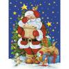 thumbnail image 1 of Cuadros Decorativos Kit de pintura de diamante 5D DIY Santa y regalos Taladro redondo completo Mosaico Imagen Artes Likrtyny embutido en tela, 1 of 9