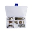 thumbnail image 3 of Raindrops Picture Hanging Hardware 84Pcs Metal Photo Frame Hanging Hooks Kit for Wall Mounting, 3 of 8
