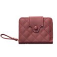 thumbnail image 1 of Cartera de mujer Cartera de cuero con cremallera alrededor de gran capacidad Cartera de viaje para mujer, 1 of 5