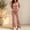 Pink, variant on Kyntgho Women's 2 Piece Velour Tracksuit, Full Zip Hooded Jacket and Wide Leg Pants, Long Sleeve Casual Lounge Set