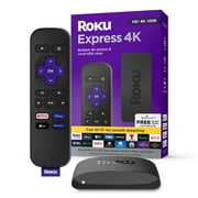 Roku Express 4K | Streaming Player HD/4K/HDR with Standard Remote featuring Shortcut Buttons