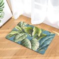 thumbnail image 6 of Green Leaves Entrance Doormat Household Tableware Anti-slip Kitchen Mat Absorbent Bathroom Rug Modern Floor Mat Home Decor, 6 of 6