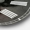 thumbnail image 3 of Designart Oversized Black Analog Round Modern Wall Clocks, CLM25794-C23, 3 of 3