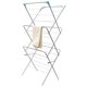 thumbnail image 1 of Perchero de Metal para Colgar Ropa (Plateado) de 3 Niveles portátil para Trajes de baño, Toallas, Camisas, Pantalones y Accesorios | Perchero Plegable con 18 Varillas, 1 of 4