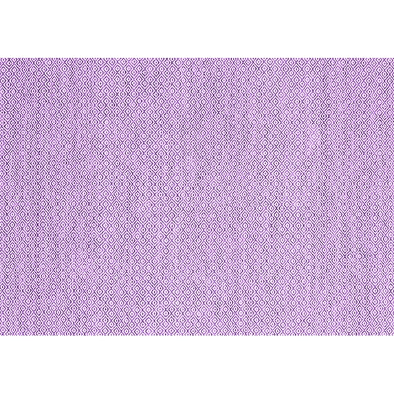 Ahgly Company Indoor Rectangle Abstract Purple Contemporary Area Rugs, 2' x 5'
