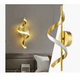 thumbnail image 1 of Lámpara De Pared Led Para Dormitorio Color Oro, 1 of 4