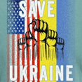 thumbnail image 3 of CafePress - Save Ukraine! America Supports Ukraine T Shirt - Mens Comfort Colors Shirt, 3 of 5