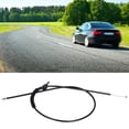 thumbnail image 4 of Hood Release Wire, Durability Hood Release Cable Rugged Flexible Simple Installation 51237197474  Replacement For E65/66 740I BASE SEDAN 4-DOOR For Car Engine, 4 of 8
