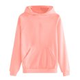 thumbnail image 5 of Aloohaidyvio Hoodies for Women,Womens Hooded Tops Casual Color Long Sleeve Zipper Pullover Hoodie, 5 of 6