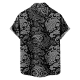 thumbnail image 4 of Men Apparel Paisley Tribal Cool Breathable Vivid Design Shirt for Adult for Dating and Travel, 4 of 13