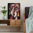 thumbnail image 5 of Abstract Face Canvas Print Wall Art for Living Room Bedroom Office Hallway Dining Room, 5 of 8