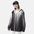 thumbnail image 3 of Balery Monochrome Abstract Lines Sudadera ligera de manga larga con capucha y protección solar UPF 50+ para hombre y mujer, ideal para pesca y running-XX-Large, 3 of 7