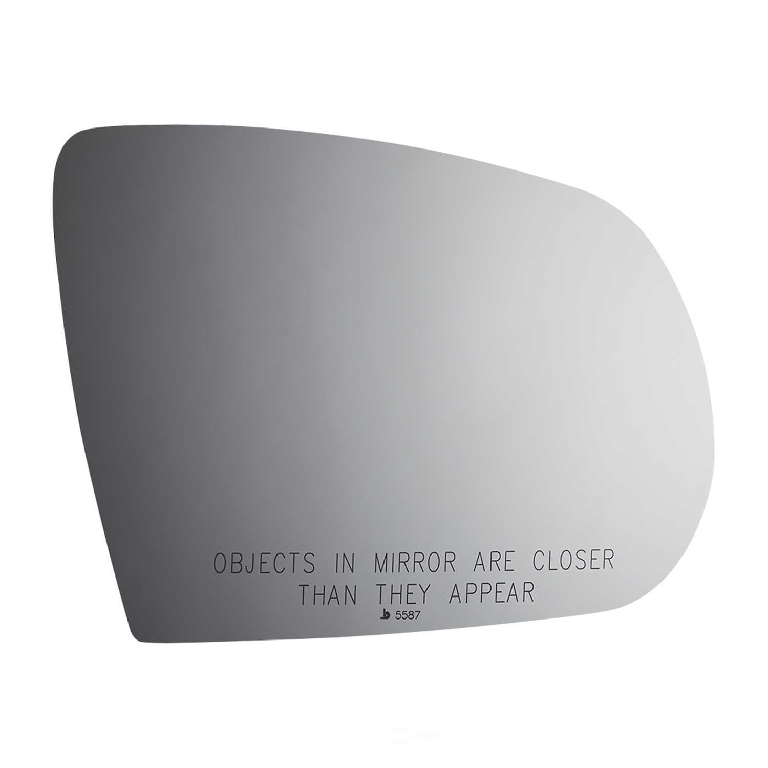 Burco Side View Mirror Replacement Glass - Clear Glass - 5587