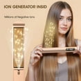 thumbnail image 6 of SKIMI Hair Straightener, 1 Inch Flat Iron, Negative Ionic Curling, Hair Curler For Travel, Mini Flat Straightener Iron, Dual Voltage, LED Display, 6 of 8