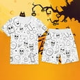thumbnail image 2 of Gelikeya Pajama Sets for Boys Girls Halloween Long Sleeved Tops and Pants 2pcs Outfits Nightwear Cute Pjs Children's Clothes, 2 of 3