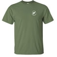 thumbnail image 3 of Fair Game Ford Bronco American Flag T-Shirt-Military-Green-L, 3 of 5