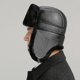 thumbnail image 3 of ZHAOCHENG Gorro de piel de vaca para hombre, gorro de piel auténtica, bufanda gruesa y cálida, protección auditiva para exteriores, para invierno, 3 of 5