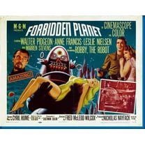 Best Posters Forbidden Planet Hz Movie 11Inx17In Mini Poster 11x17 Poster Color Category: Multi, Unframed, Ages: Adults