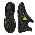 thumbnail image 1 of Zapatos planos de plataforma ligeros para mujer, de nuevo estilo, con diseño de cielo estrellado y diseño dental oscuro, zapatillas de malla para mujer, 1 of 6