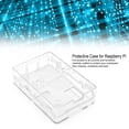 thumbnail image 3 of Innovative Transparent ABS Protective Case for Raspberry Pi 3B/3B+ with CPU Cooling Fan Compatibility, Wall-Mountable Design, Full Access to Controls, Impact/Scratch/Dust Protection, and Easy, 3 of 6