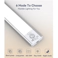 thumbnail image 4 of Iluminación para debajo del armario DidiSky recargable, 3200 mAh, paquete de 2, 4 of 7