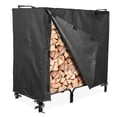 thumbnail image 1 of NEH Housse pour Porte-Bûches Extérieur - 48"L x 24"L x 42"H - Protection Solaire et Résistant aux Intempéries - Noir, 1 of 4