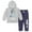 Grey, variant on Bluey Toddler Boys Fleece Pullover Hoodie and Pants Outfit Set Toddler to Little Kid