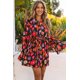 thumbnail image 4 of ABPHQTO Vestido camisero suelto multicolor de mujer, 4 of 5