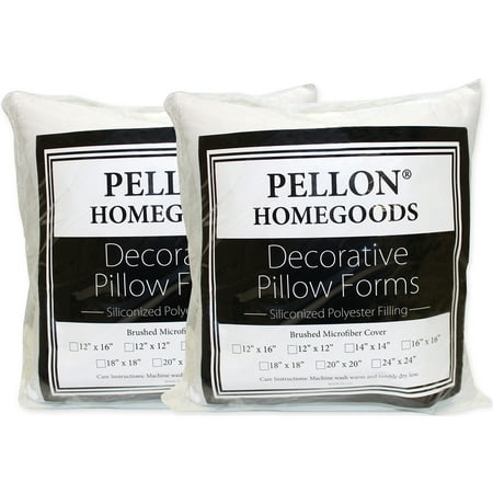 Pellon Decorative Pillow Insert Twin Pack-18"X18" FOB: MI