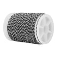 thumbnail image 3 of Hilo de nailon duradero de 120m para suministros de tiro con arco (negro + blanco), 3 of 10