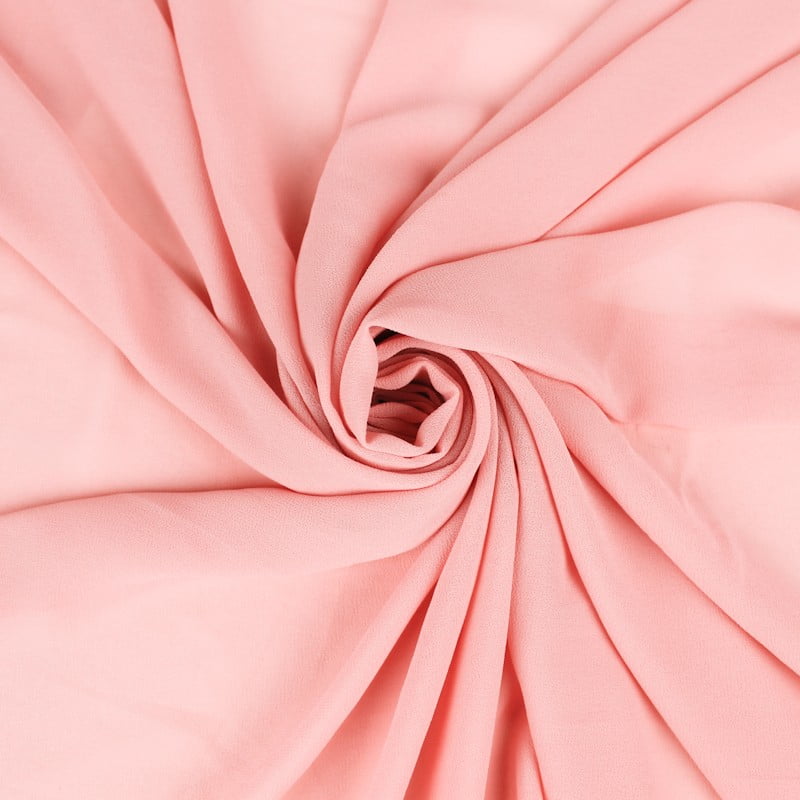 FREE SHIPPING!!! Light Pink Chelsea Wool Dobby Chiffon Fabric By the